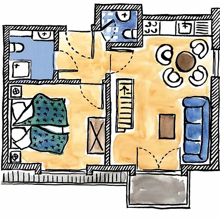 Immenbarg, Seeteufel Apartman